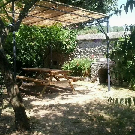 L'escoussou 110m2, 3etoiles, 3ch, Charme, Nature, Piscine Chauffee, Sud Ardeche דירה
